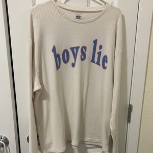 Boys Lie Electric Love Long Sleeve Thermal